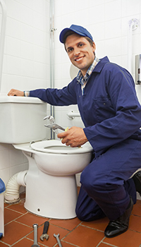 fixing toilet commode