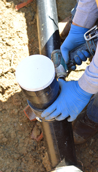 sewage pipes repair